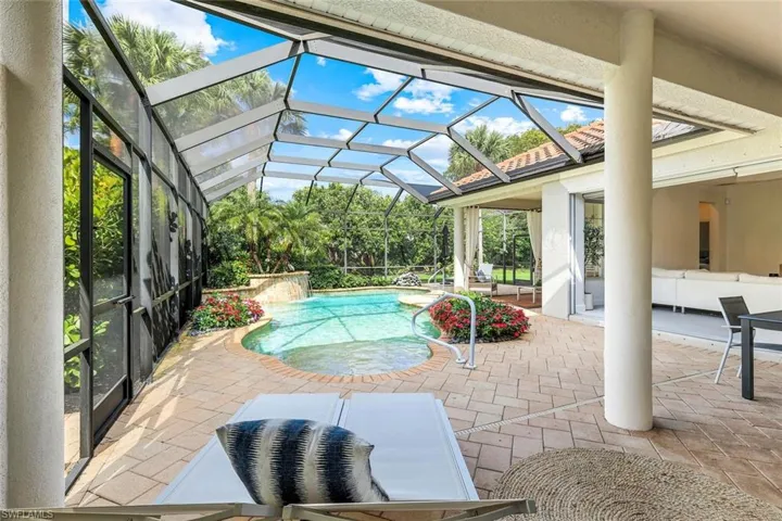 Pool and covered entertaining