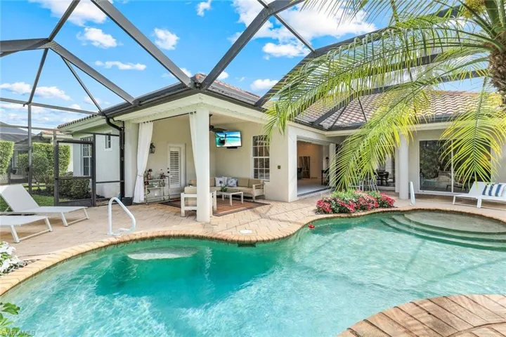 Pool and covered entertaining