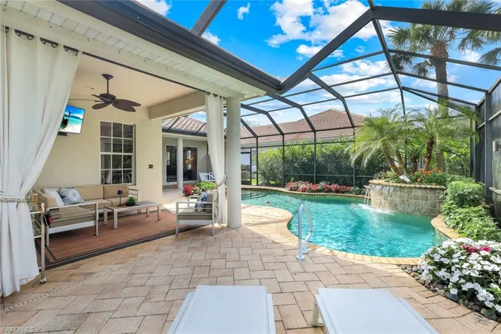 Pool and covered entertaining