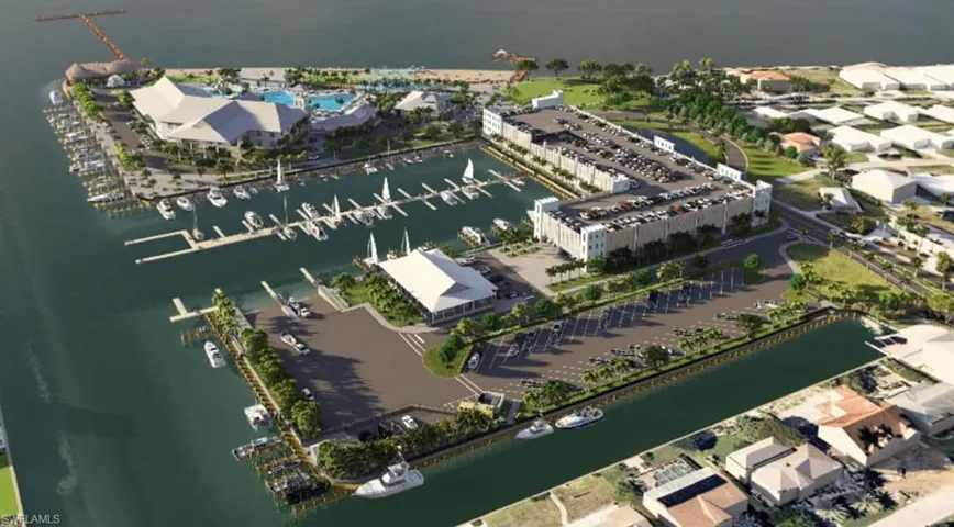 City of Cape Coral Rendering of the yacht club
