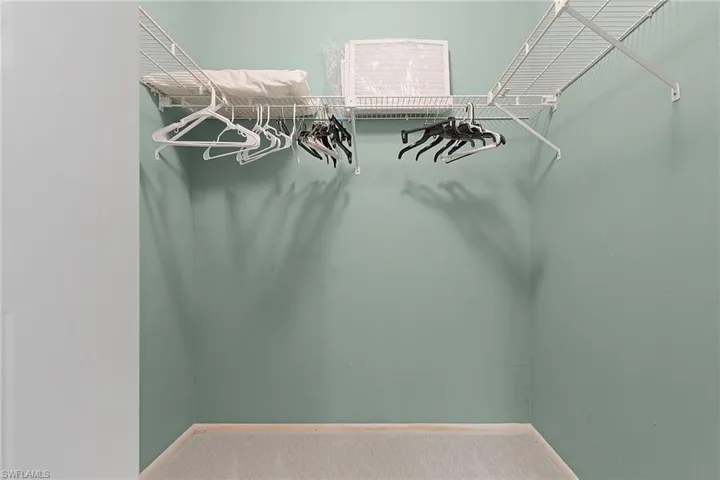 Large Walk-in closet.