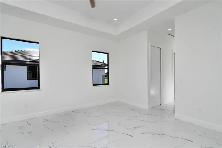 View of spare room