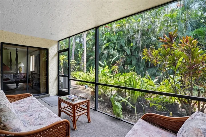 Screened lanai
