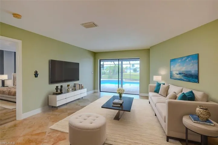 View of living room