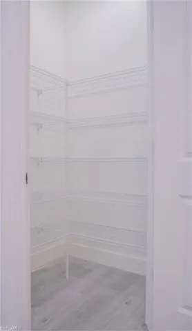 View of storage area