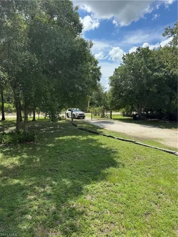 View of green lawn