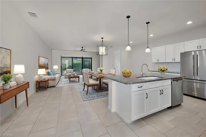 The Kitchen has been virtually staged
