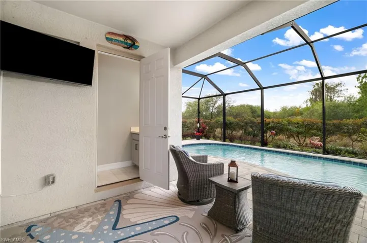 Showing Half Bathroom Door Open