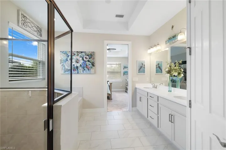 Spacious Primary Bathroom