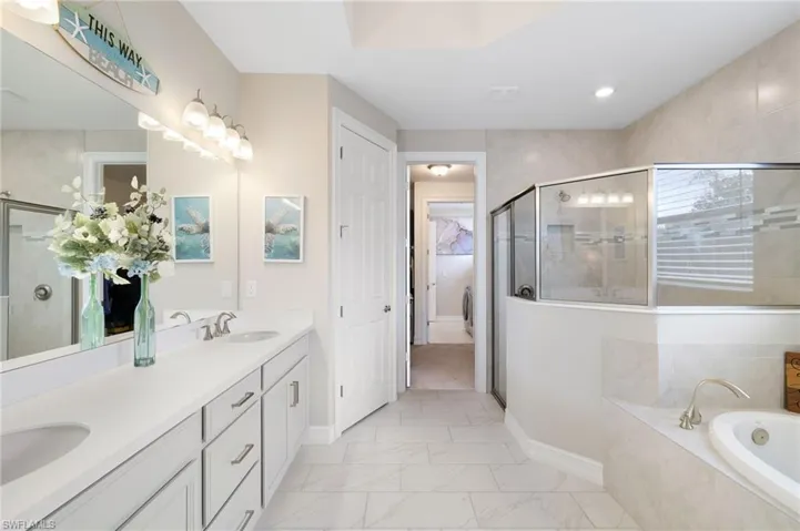 Spacious Primary Bathroom