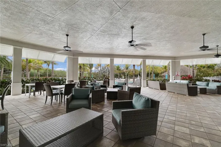 Outdoor Patio/Breezeway at Clubhouse