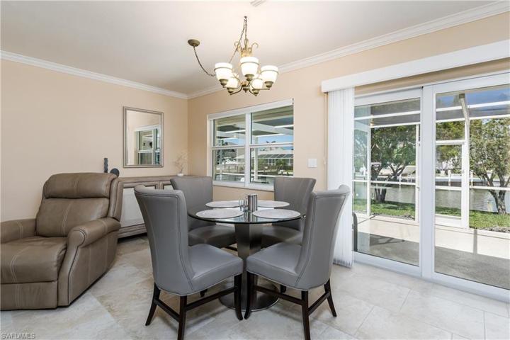 DINING AREA WITH SLIDER OUT TO LANAI