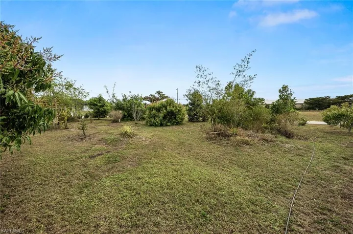 View of yard featuring a rural view