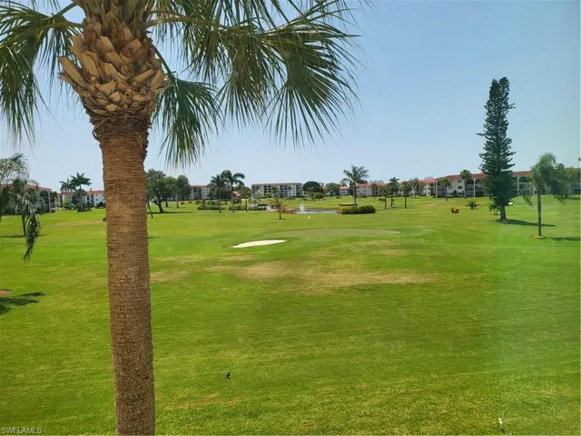 Golf course view