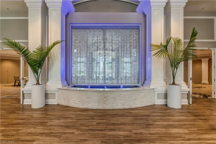 Reception area at Club House