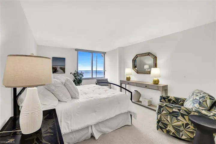 Bedroom featuring carpet floors