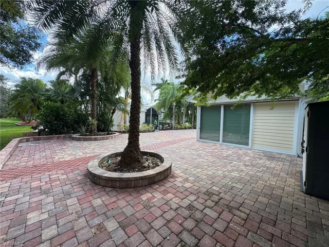 View of patio