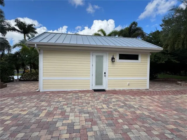 View of outdoor structure