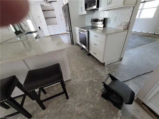 Cabinets appear to be fine Post Milton