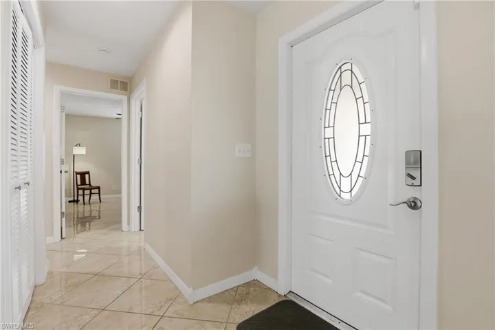 Front Entry Area & Large Front Closet.