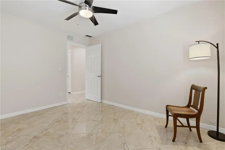 Second Bedroom Offers Optional Uses for Space.