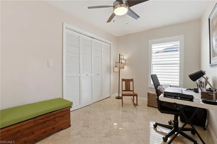Third Bedroom Currently Functions as  Office/Den.