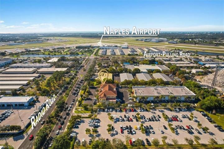 AERIAL, .2 MI TO NAPLES AIRPORT