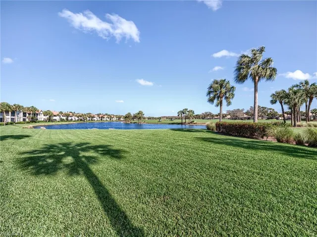 View of yard featuring a water view