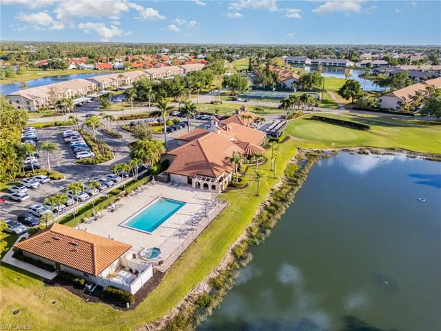 golf course view and a water view