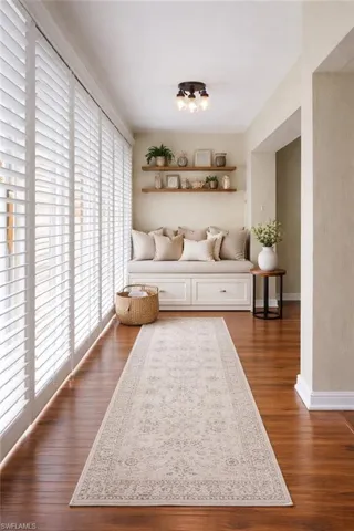 Florida Room Staged