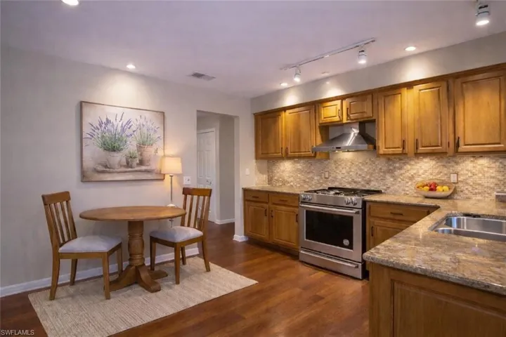 Eat in kitchen Staged