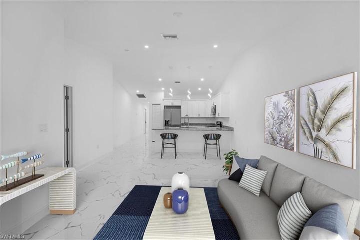Living Room Staged