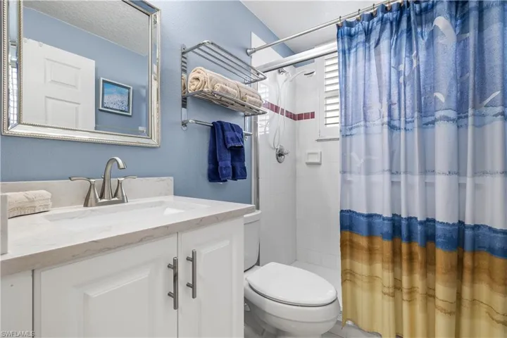 Guest Bathroom with New Vanity & Toilet