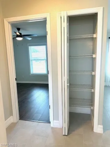 View of closet