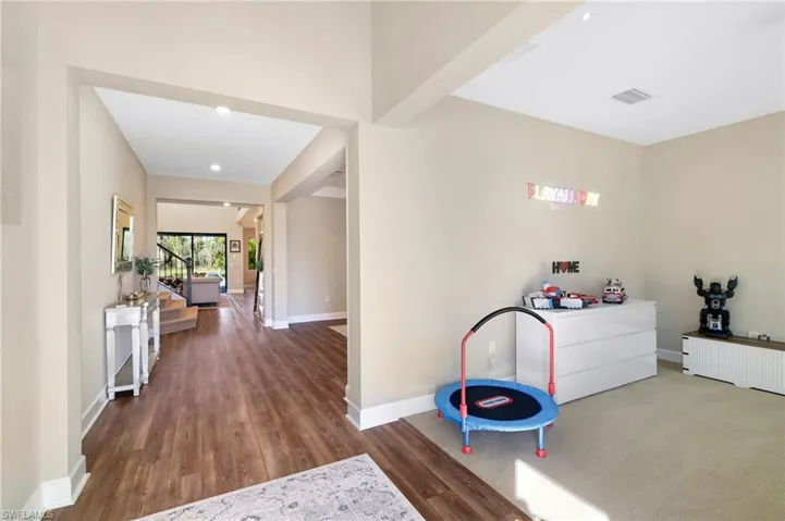 Being used as a playroom