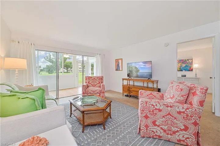 View of beautifully furnished living room