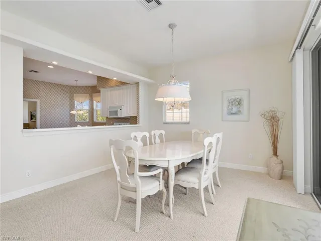 Formal Dining Area with Access to the kitchen