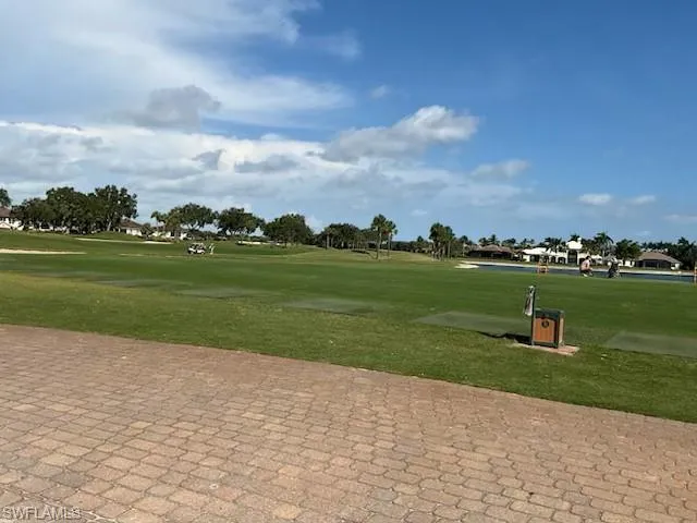 view of golf course