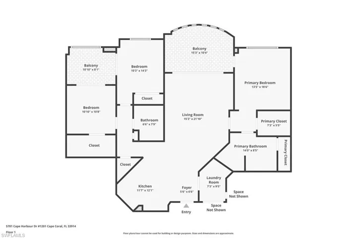 5781 Cape Harbour Dr # 1201, Cape Coral, Florida 33914