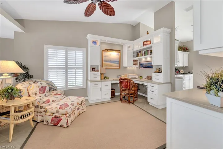 Den custom cabinetry