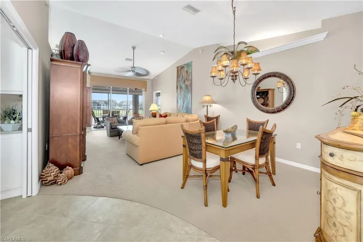 dining room to family room