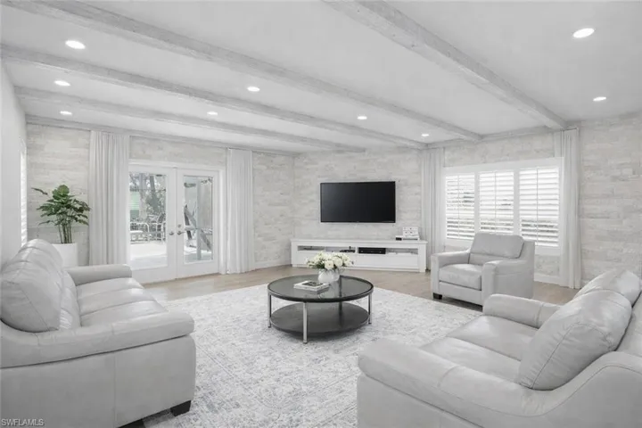 Living Room Virtually Reimagined & Designed by Jodi Inc.