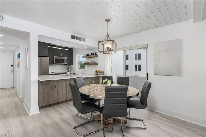 New ceiling treatments, lighting, kitchen and more.