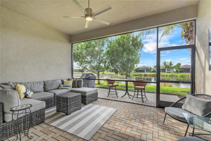 Relax on your private lanai and enjoy the lake view. It does not get better than this!