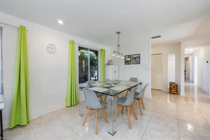 Dining area