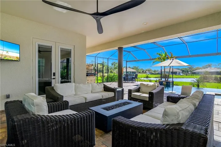 You'll love relaxing and entertaining outdoors with a vast covered outdoor living space.