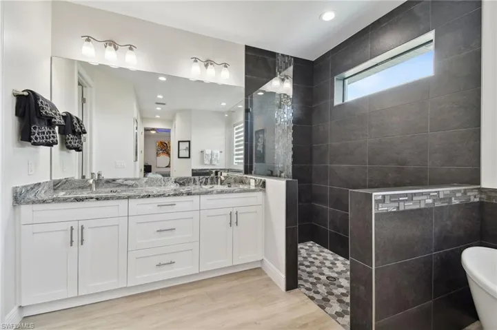 Master Bath with walk-in Shower