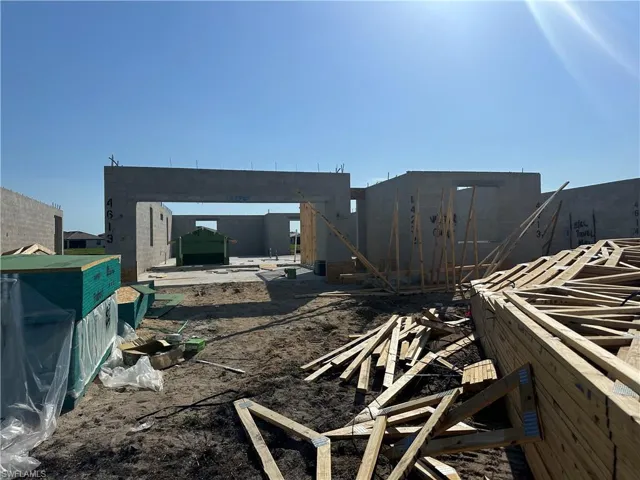 View of back of house