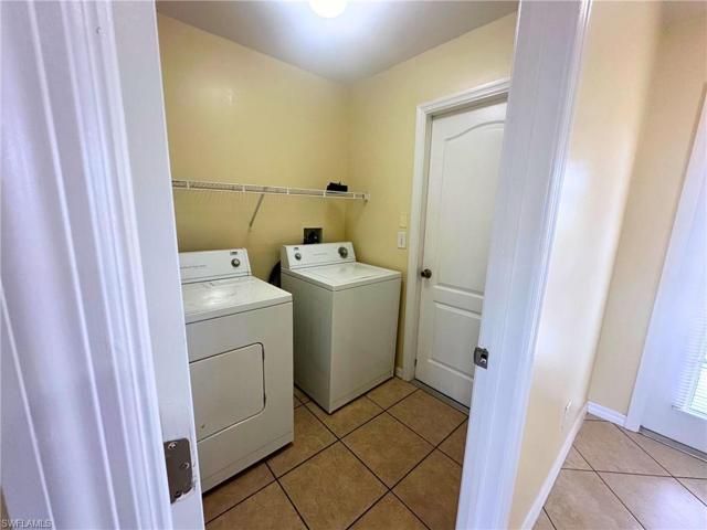 Laundry and Garage Entrance.