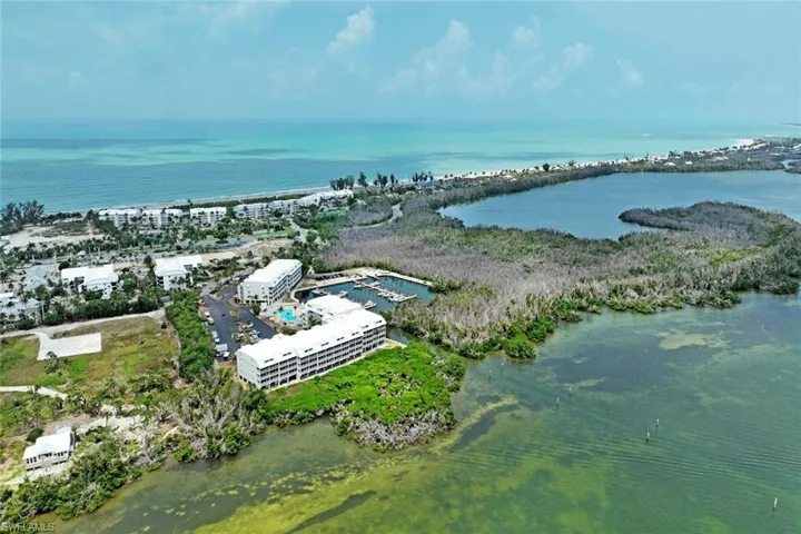 BAYSIDE VILLAS @ SOUTH SEAS ISLAND RESORT.  GULF, BAY AND MANGROVES.